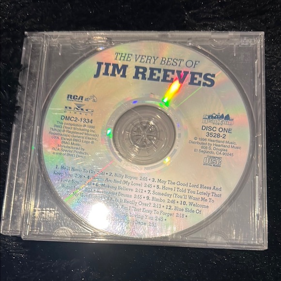 Other | The Very Best Of Jim Reeves Cd | Poshmark